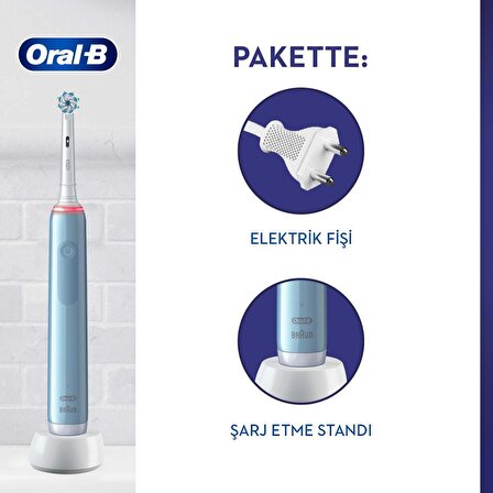 Oral-B Pro 3 3000 Sensitive Clean Şarjlı Diş Fırçası